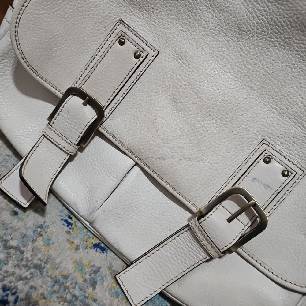 Burberry Pebble Leather Large Messenger Bag - Picture 5 of 16